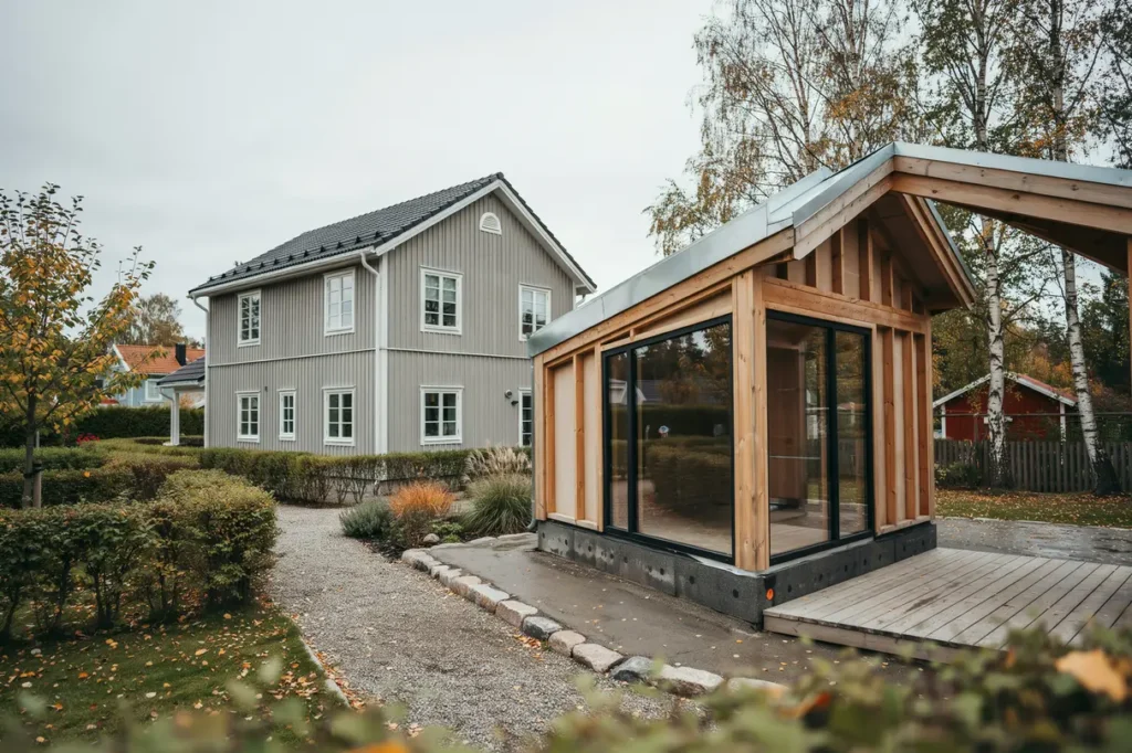 bygga uterum som h ller ret runt isolering grund och smart planering f r svenska hem